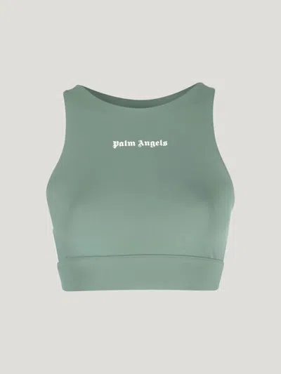 Palm Angels Training Track Top In White