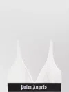 PALM ANGELS TRIANGLE-CUP BRA LOGO UNDERBAND