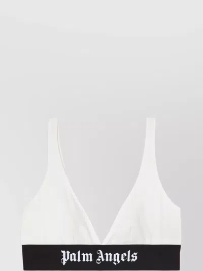 PALM ANGELS TRIANGLE-CUP BRA LOGO UNDERBAND