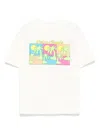 Palm Angels Triple Pop Palms T-shirt In 白色