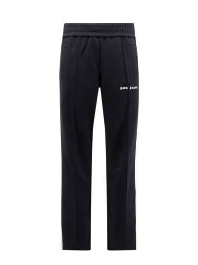Palm Angels Black Polyester Trousers