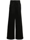 PALM ANGELS PALM ANGELS STRAIGHT LEG COTTON BLEND TROUSERS