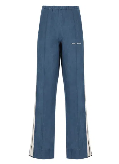 Palm Angels Trousers Blue