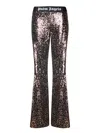 Palm Angels Multicolor Multi Color Embellished Sequins In Brown