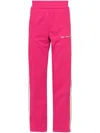 Palm Angels Man Pants Fuchsia Size L Polyester In Fuchsia Fluo