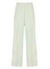 PALM ANGELS PALM ANGELS TROUSERS GREEN