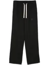Palm Angels Men's Monogram Cotton Blend Trousers