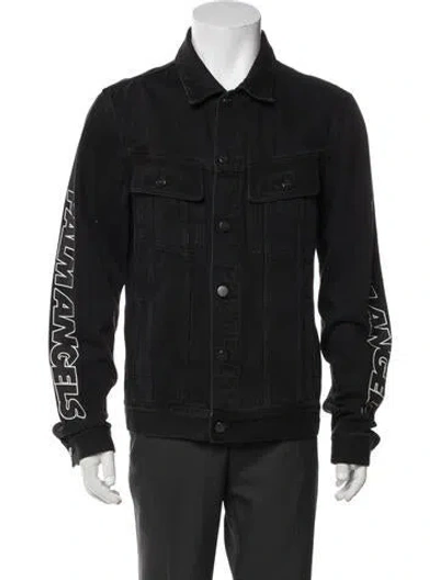 Pre-owned Palm Angels Trucker Jacket In Black