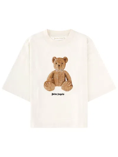 Palm Angels T-shirt "bear" In White