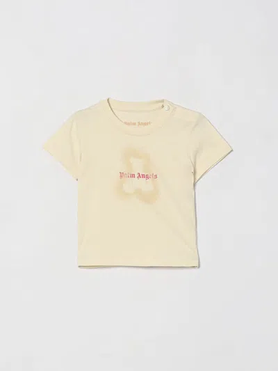 Palm Angels Babies'  T-shirt Kids In Neutral