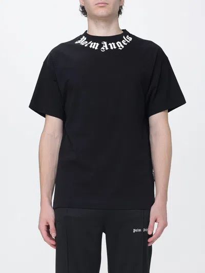 PALM ANGELS PALM ANGELS T-SHIRT MEN COLOR BLACK,I81603002