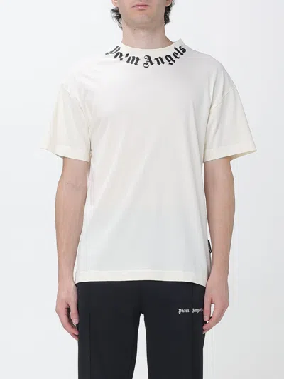 PALM ANGELS PALM ANGELS T-SHIRT MEN COLOR WHITE,I81603001