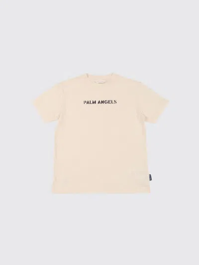 Palm Angels T-shirt  Kids Color White In Brown