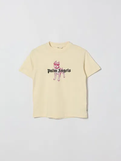 Palm Angels T-shirt  Kids Color White In Neutral