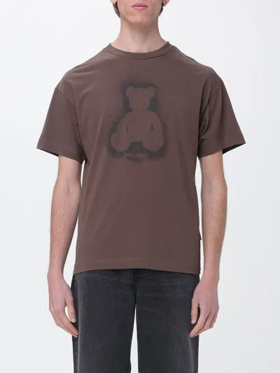 Palm Angels T-shirt Men  In Brown
