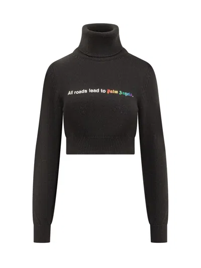 PALM ANGELS TURTLENECK SWEATER