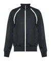 Palm Angels Turtleneck Sweatshirt In Black