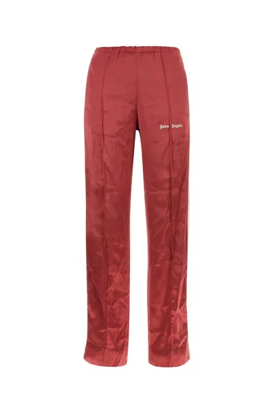 PALM ANGELS TYRIAN PURPLE VISCOSE PANT