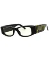 Palm Angels Unisex Angel1055 51mm Sunglasses In Black