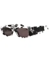Palm Angels Unisex Angel1307 51mm Sunglasses In Brown