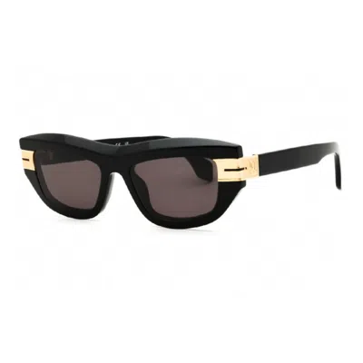 Palm Angels Unisex Black Cat Eye Sunglasses Peri10eclaire 1007 In ["grey"]