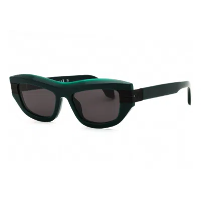 Palm Angels Unisex Black Cat Eye Sunglasses Peri10eclaire 5507 In ["grey"]