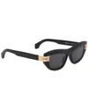 Palm Angels Unisex Claire1007 53mm Sunglasses In Black