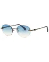 Palm Angels Unisex Crystal1007 56mm Sunglasses In Brown
