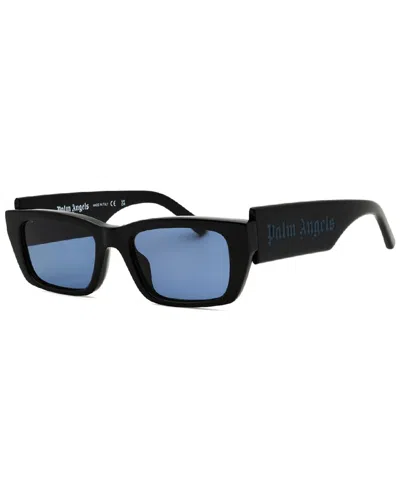 Palm Angels Unisex Palm1045 53mm Sunglasses In Burgundy