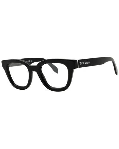 Palm Angels Unisex Style 13 48mm Optical Frames In Black