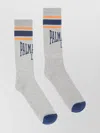 Palm Angels University Intarsia Knit-logo Socks