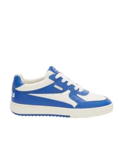 Palm Angels University Lace-up Leather Sneakers