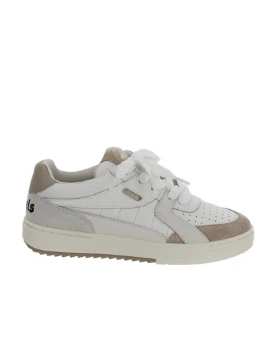 PALM ANGELS UNIVERSITY LEATHER SNEAKERS