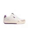 Palm Angels Leather Sneakers In White