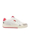 Palm Angels Man Sneakers White Size 11 Soft Leather In White
