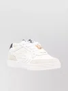 PALM ANGELS UNIVERSITY SNEAKERS WITH SUEDE LEATHER FINISHES