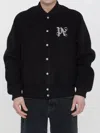 Palm Angels Monogram Embroidered Bomber Jacket In Multi