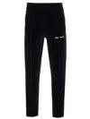 Palm Angels Classic Track Pants In Nero/bianco
