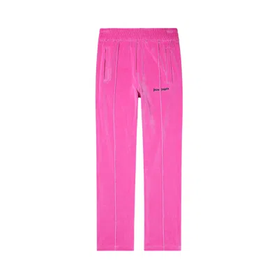 Pre-owned Palm Angels Velvet Track Pants 'pink' | Men's Size L
