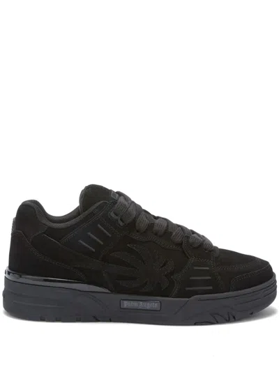 PALM ANGELS VENICE LACE-UP SUEDE SNEAKERS