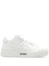 Palm Angels Venice Leather Sneakers In White White