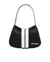 Palm Angels Black Venice Track Bag In Black