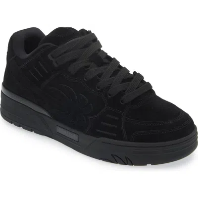 Palm Angels Venice Lace-up Suede Sneakers In Schwarz