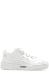 Palm Angels Venice Leather Sneakers In White White