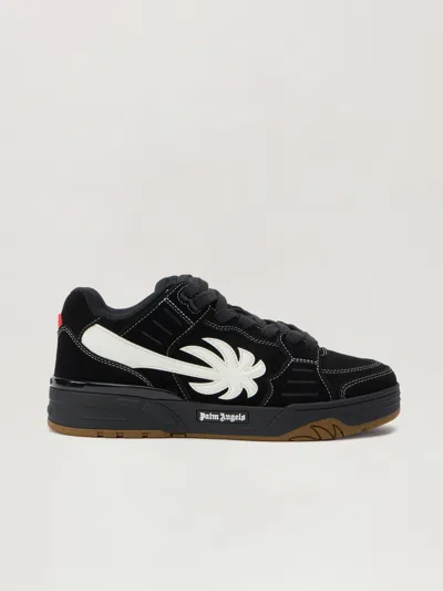 Palm Angels Venice Sneakers Suede In Black