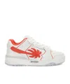 Palm Angels Venice Worn Out Sneakers White - Coral R In White