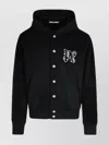Palm Angels Vertigo Black Virgin Wool Blend Bomber Jacket