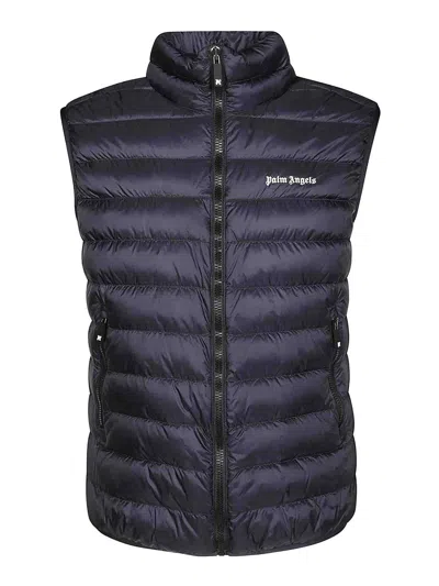 Palm Angels Vest In Blue