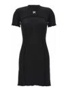 PALM ANGELS VESTIDO MIDI - NEGRO