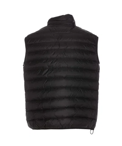 Palm Angels Vests With Logo In Black